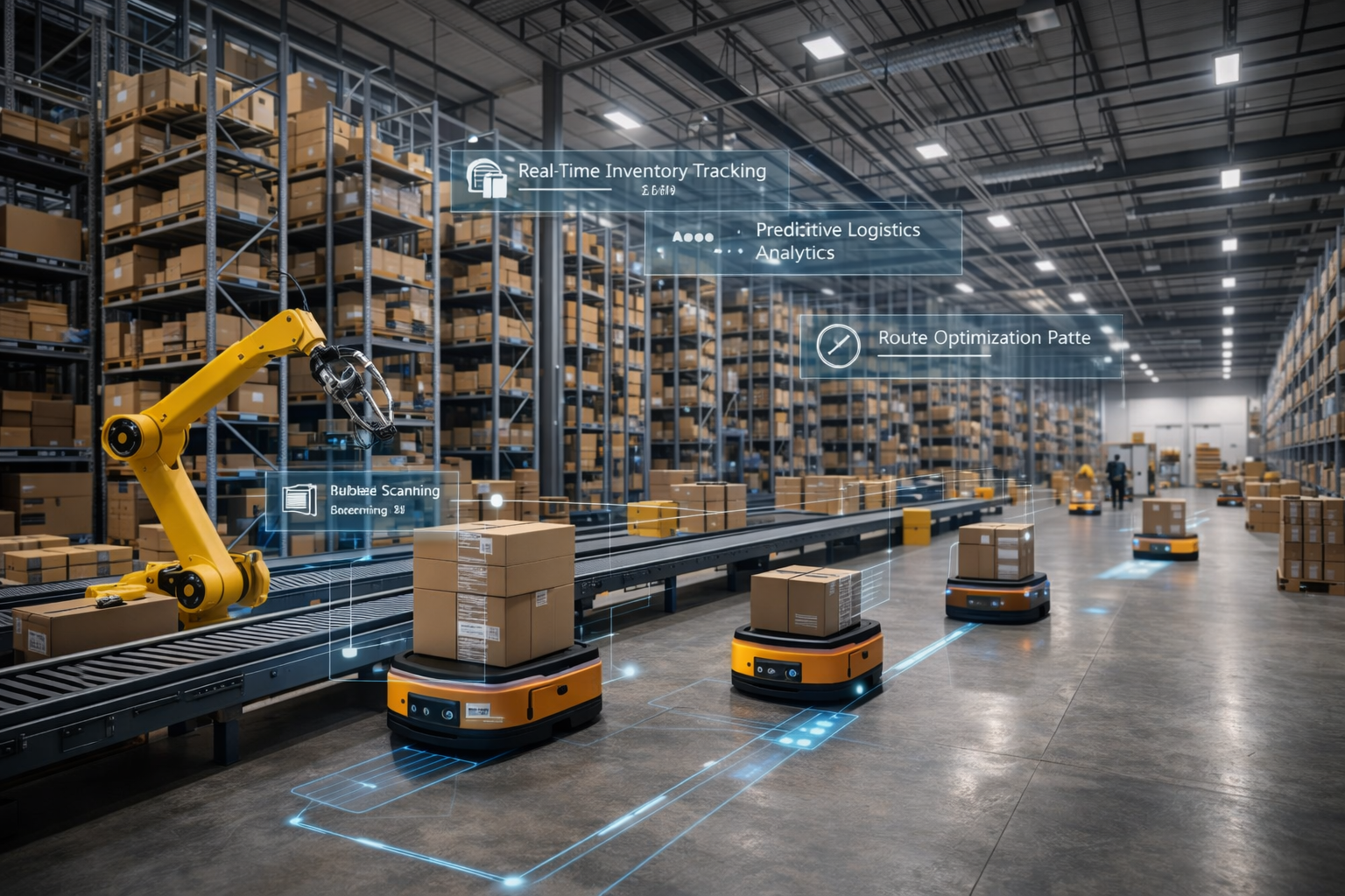 Transforming Warehousing with Intelligent Automation