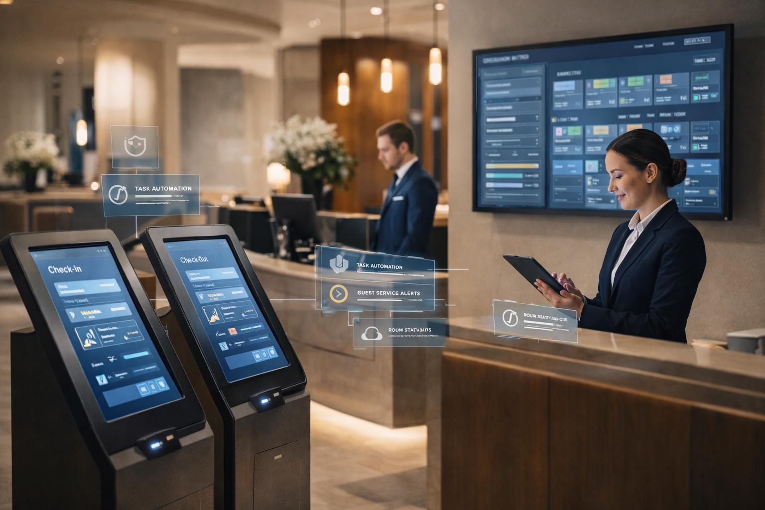 Streamlining Hotel Operations with Intelligent Automation