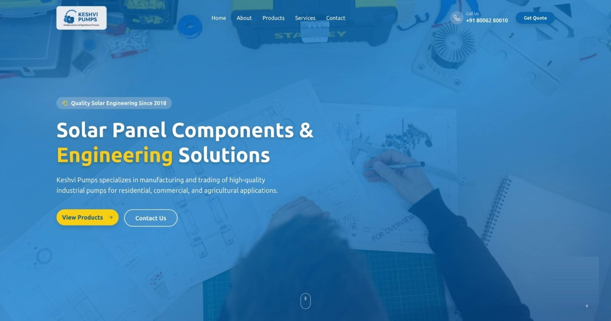 Keshvi Pumps - Advanced Pumping & Solar Water Solutions